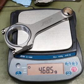 1ZZ-FE, 1ZR-FAE, 2ZR-FE用鍛造H断面コンロッド